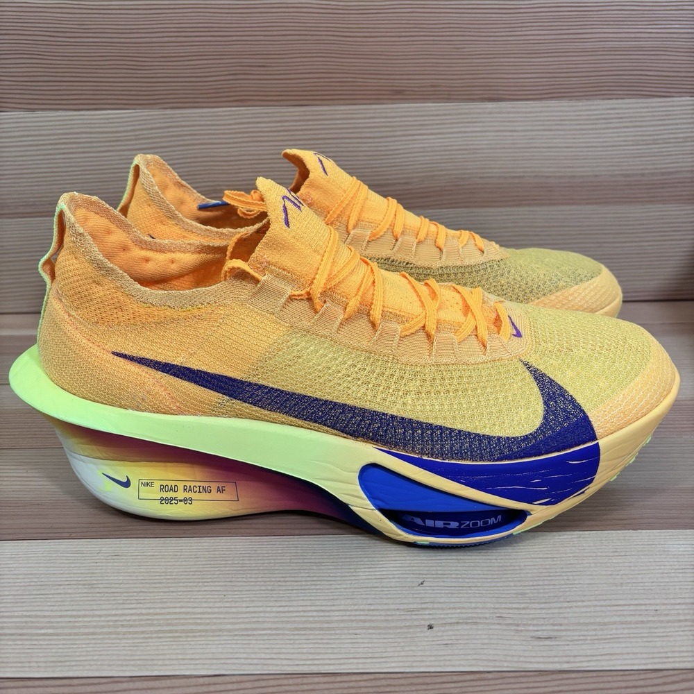 Nike Zoom Alphafly Next% 3 Laser Orange Indigo Burst FD8311 800 Mens Sz 15